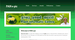 Desktop Screenshot of plantinfocentre.com